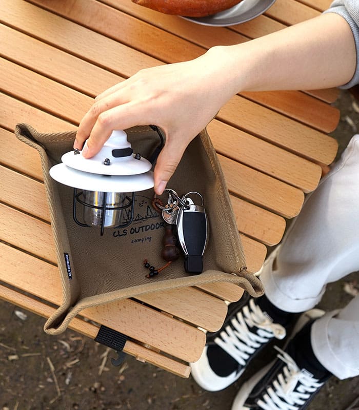 Portable folding storage tray - Image 4