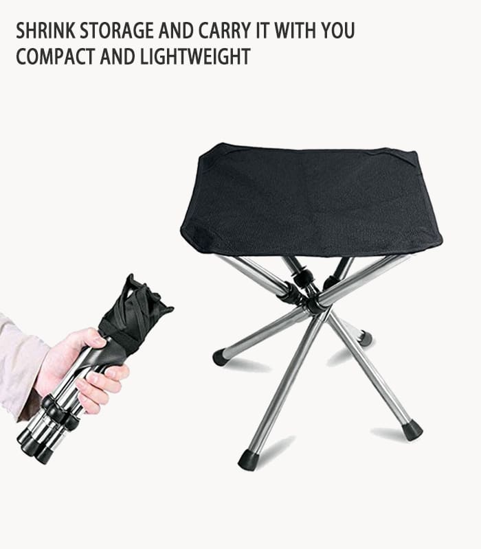 Portable telescopic folding stool - Image 2