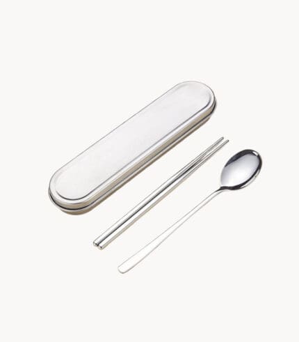 Pure titanium chopsticks & spoons set