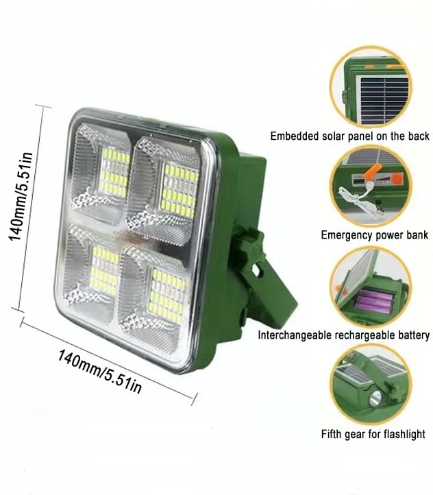 Solar portable lamp 140 - Image 4